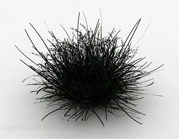 Dense Leafy Flower Bushes 3d model Dense Leafy Flower Bushes 3d model