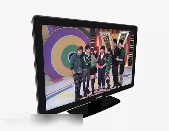 Philips Tv Display 3d model Philips Tv Display 3d model