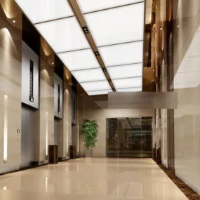 Elevator Interior 3d model