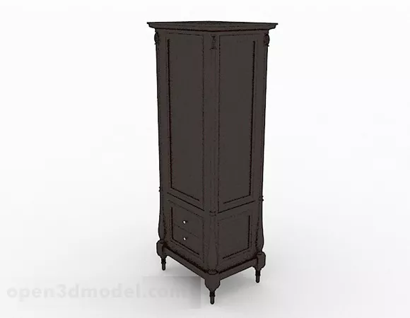 Wardrobe Ambianta With Mirror 3d model