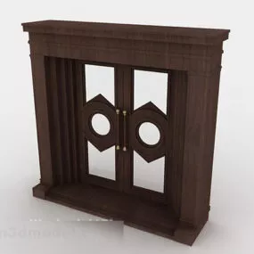 European Conference Hall Door 3d model