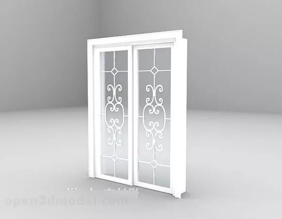 European Door 3d model European Door 3d model
