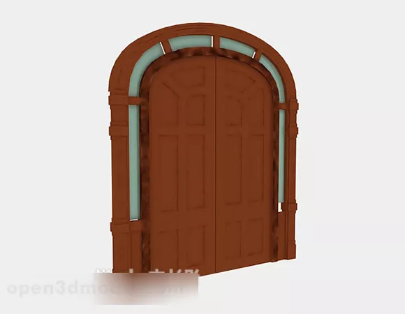 Building Gate Iron Texture 3d model