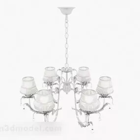 European Glass Chandeliers 3d model