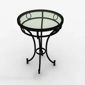 European Iron Table 3d model