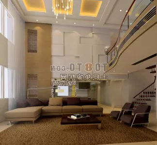 European Living Room Interior V45 3d model European Living Room Interior V45 3d model