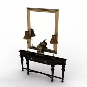 European Retro Furniture 3d model