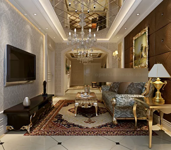 European Scene Interior 3d model European Scene Interior 3d model