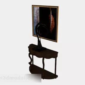 European Simple Furnishings 3d model