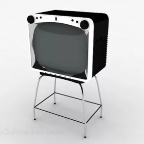 European Black Retro Style Tv Series 3d model