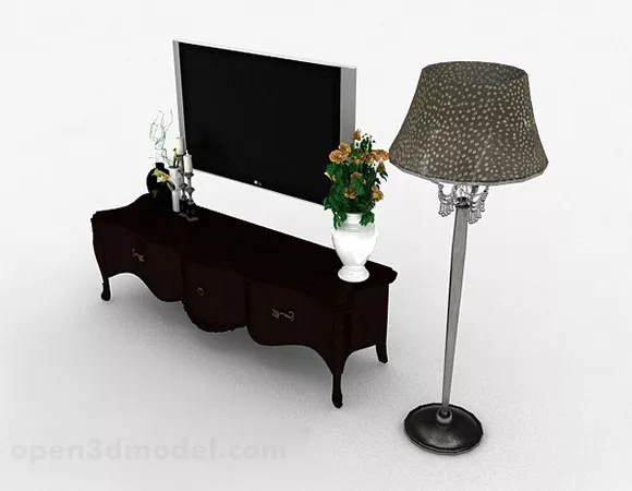 Flat Tv Sony Bravia 3d model