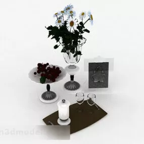 European Style Combination Tableware 3d model
