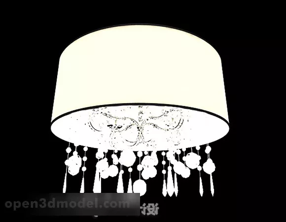 European Style Crystal Chandelier 3d model European Style Crystal Chandelier 3d model