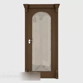 European Style Door Structure 3d model