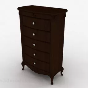 European Design Home Cabinet 3d model