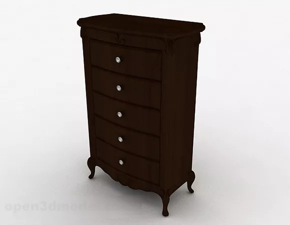 European Design Home Cabinet 3d model European Design Home Cabinet 3d model