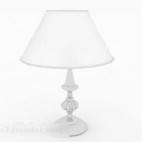 European Style Home Grey Table Lamp 3d model