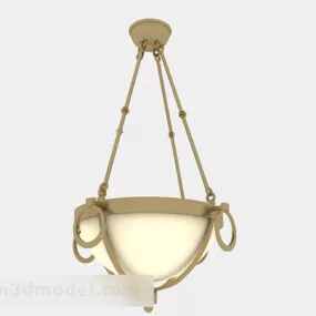 European Style Metal Ceiling 3d model