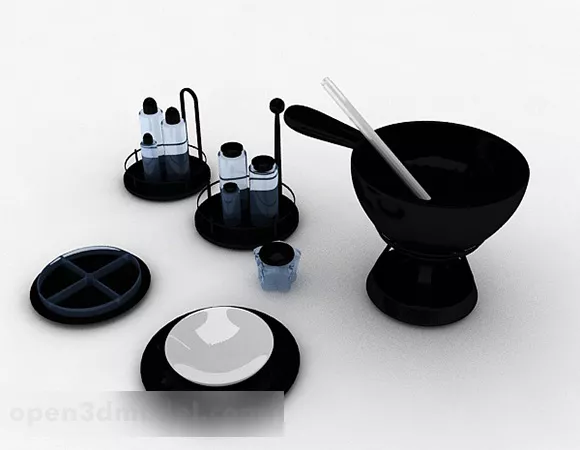School Calculator Gadget 3d model