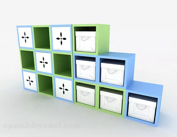 Jerrycan Storage Accessories 3d model