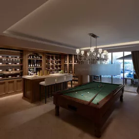 Film And Television Entertainment Room Interior 3d model