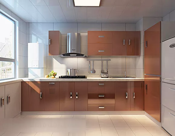 Finishing Kitchen Interior 3d model Finishing Kitchen Interior 3d model