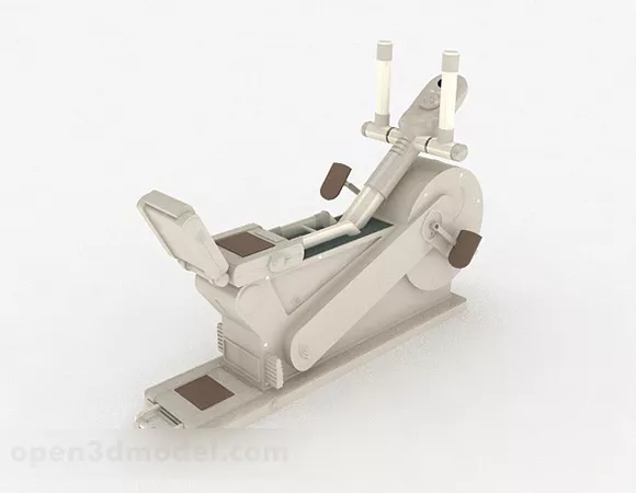 Stool Table Fitness Equipment 3d model