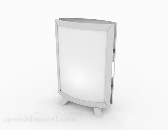 Floor Light Box 3d model Floor Light Box 3d model