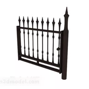 Free Iron Gate 3d model