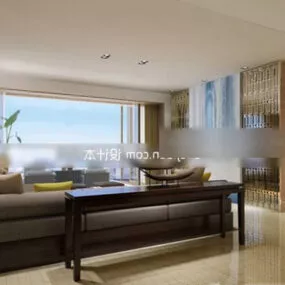 Fresh Breath Living Room Interior 3d model