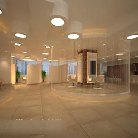 Front Office Interior 3d model