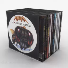 Game Dvd Pack 3d model