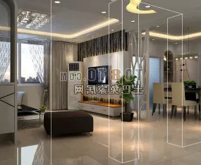 Gion Living Room 3d model
