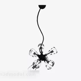 Glass Chandelier Decoration 3d model