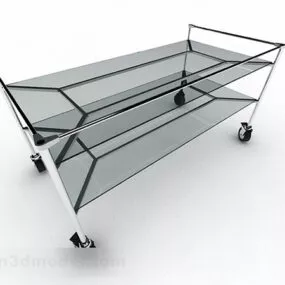 Glass Dining Car 3d model