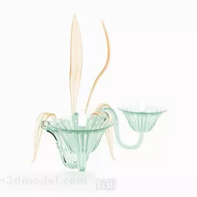Glass Gorgeous Wall Lamp 3d model