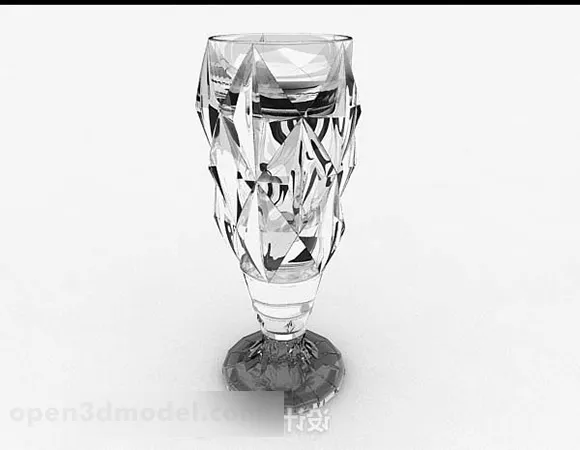 Glass Interior Furnishings 3d model Glass Interior Furnishings 3d model