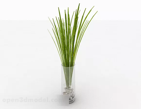 Square Of Grass Generator Modular 3d model