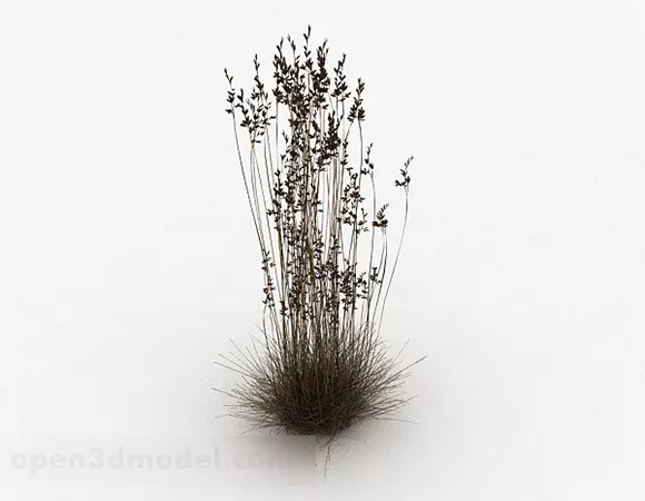 Grass Square Unit 3d model