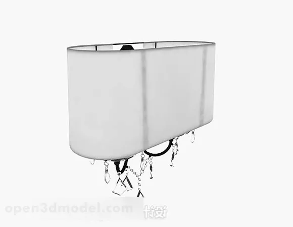 Gray Crystal Chandelier 3d model Gray Crystal Chandelier 3d model