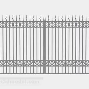 Iron Garden Railing 3d model