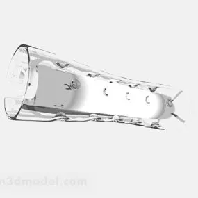 Home Glass Wall Lamp 3d model