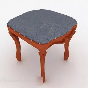 Gray Home Chair 3d model