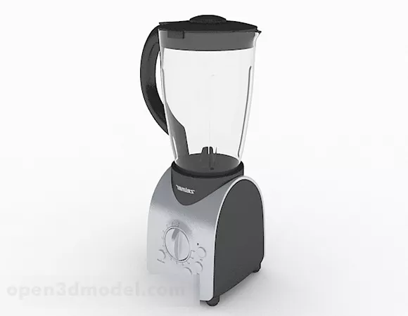 Gray Juicer Design 3d model Gray Juicer Design 3d model
