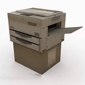 Old Office Printer 3d model
