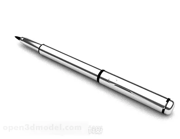 Pen Shape Decoration 3d model