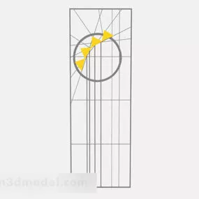 Gray Room Partition 3d model