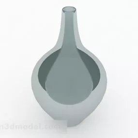 Gray Po Ceramic Ornament 3d model