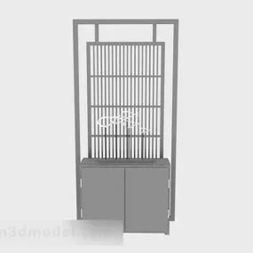 Gray Screen Style Block 3d model