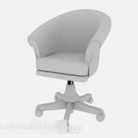 Gray Common Office Chair V1 3d model